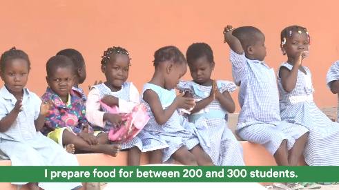2020 – A new school canteen changed the lives of children in Côte d’Ivoire