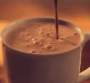 2021 – Hot chocolate became a cosy ritual during lockdown for pupils in Scotland