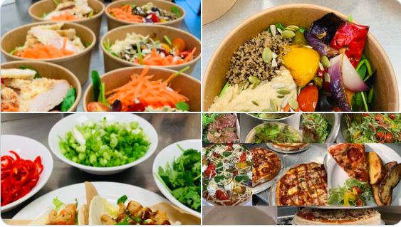 2021 – Pizza Day made healthy at a school in England