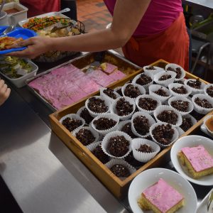 2022: Exploring school food from the past and the future at a school in London, England