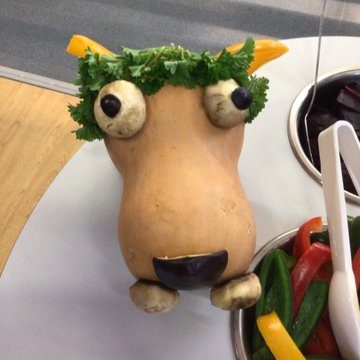 2022: Fun creations at lunch in a school in England