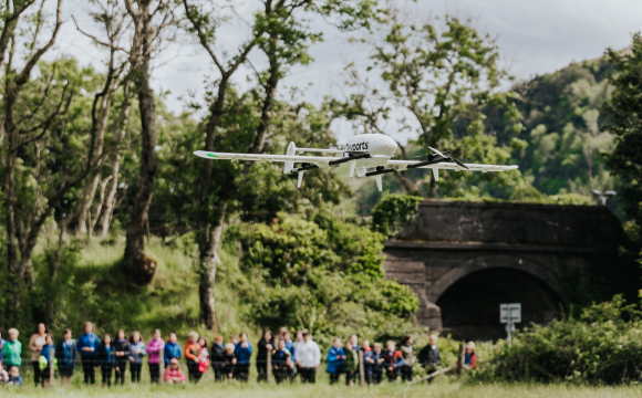 2024: Drones delivering school meals to remote parts of Scotland