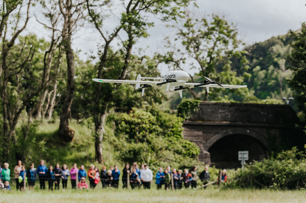 2024: Drones delivering school meals to remote parts of Scotland