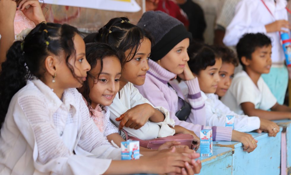 2024: Working in collaboration to deliver fortified milk to Yemeni school children